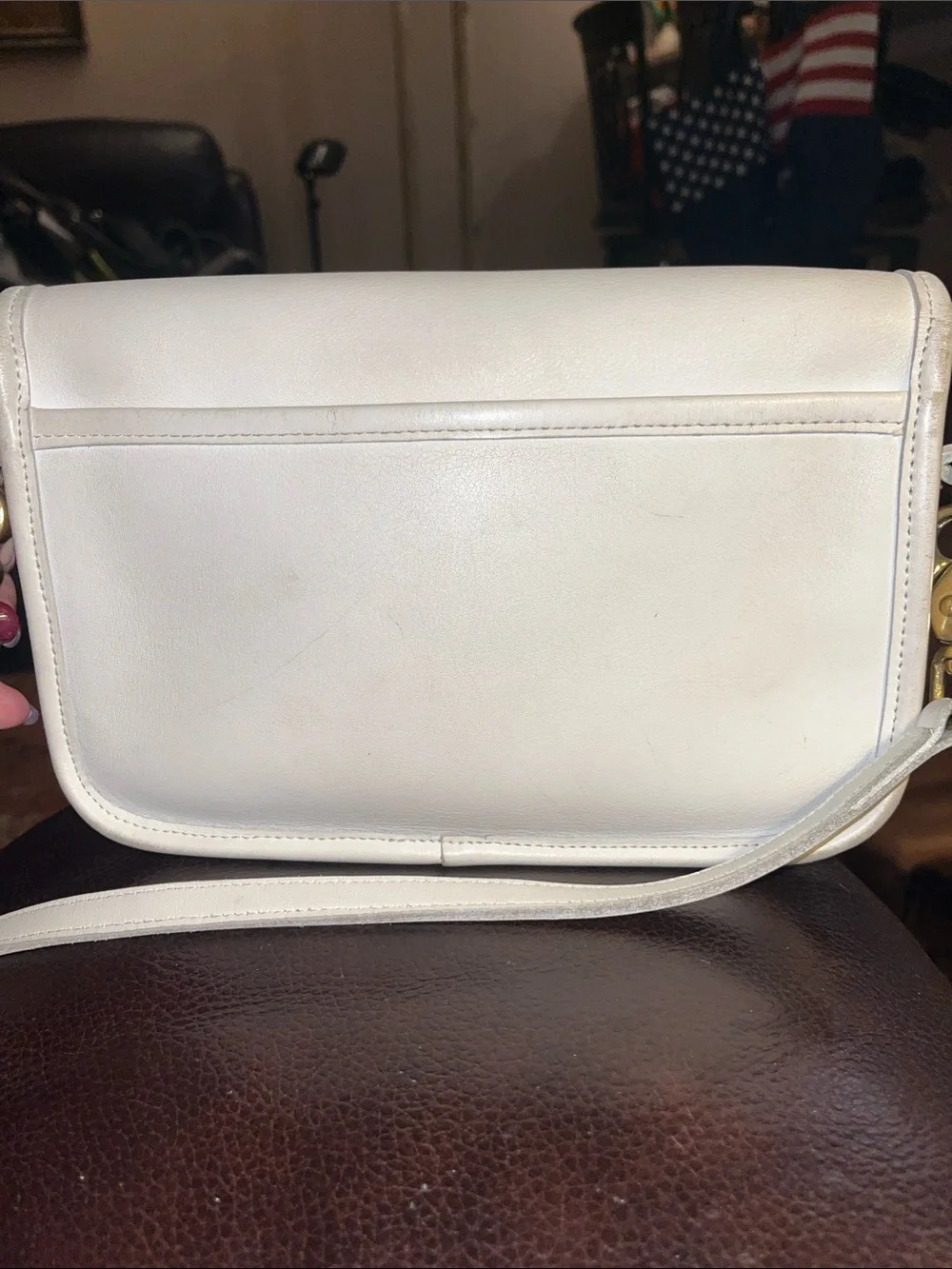 EUC Authentic Vintage Coach pocket purse no 9755 made in 1996 . Made in USA